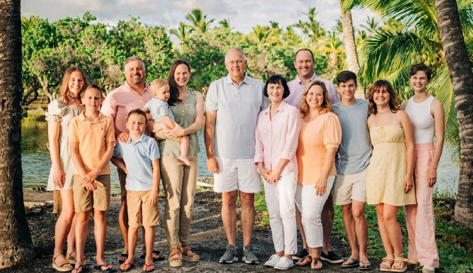 Wilson's family